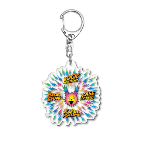 ⚡️ビリビリ（サイケ）⚡️ Acrylic Key Chain