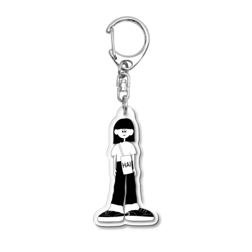 HAI ma5me アクリルキーホルダー Acrylic Key Chain