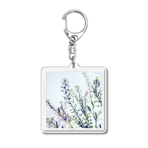 揺れる花 Acrylic Key Chain