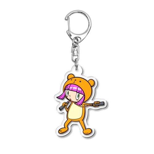 ヌンチャクがーる Acrylic Key Chain