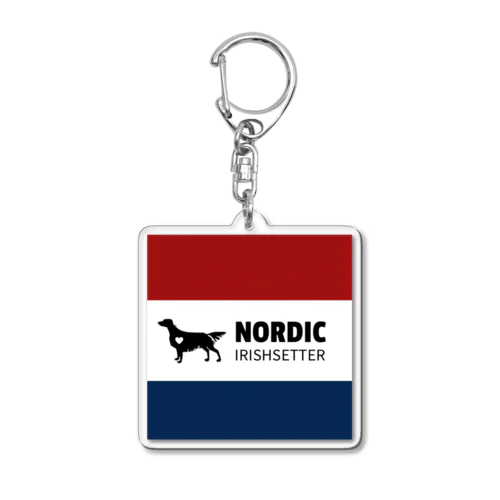 トリコロールノルディック Acrylic Key Chain