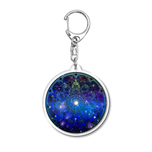 宇宙　銀河曼荼羅 Acrylic Key Chain