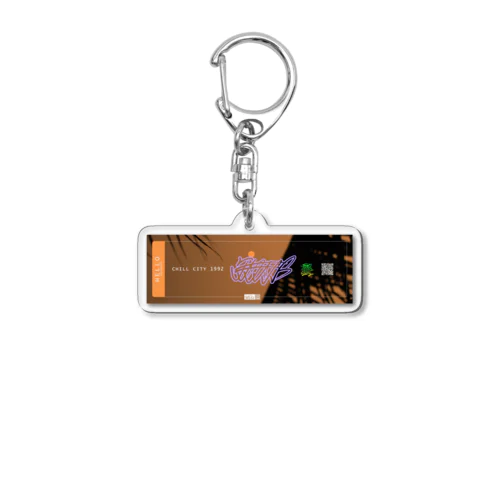 JM Acrylic Key Chain