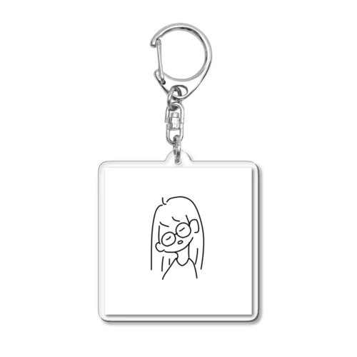 何もかも間違っているすかいふぃっしゅ Acrylic Key Chain