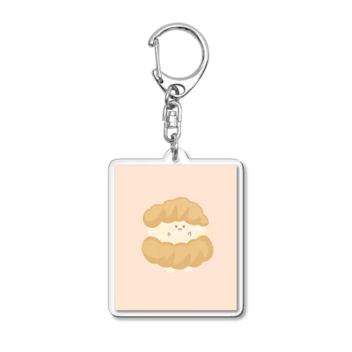 シュークリームのくりむちゃん Acrylic Key Chain