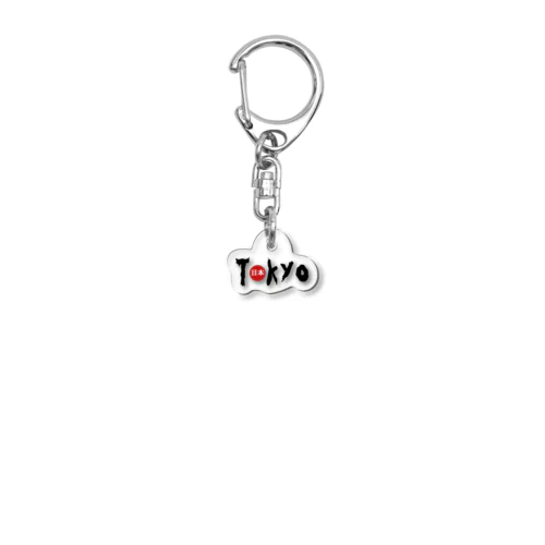 Tokyo プリント Acrylic Key Chain