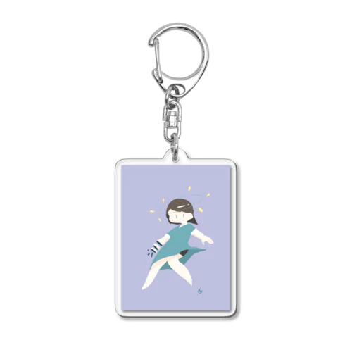 ふわふわ Acrylic Key Chain