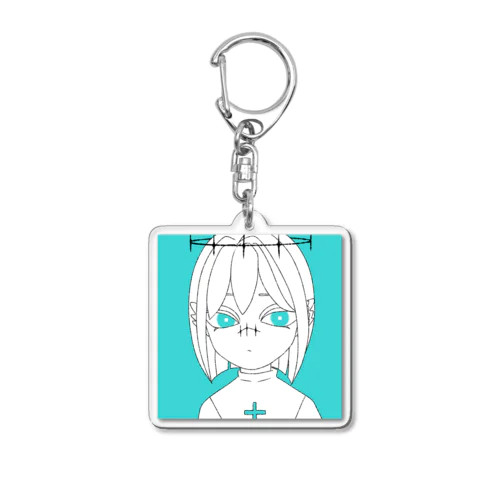 天使さん。 Acrylic Key Chain