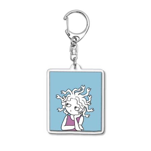 窓辺のメデューサ Acrylic Key Chain