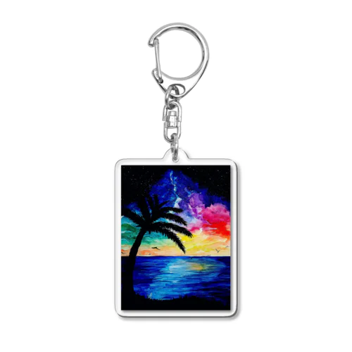 水彩1 Acrylic Key Chain