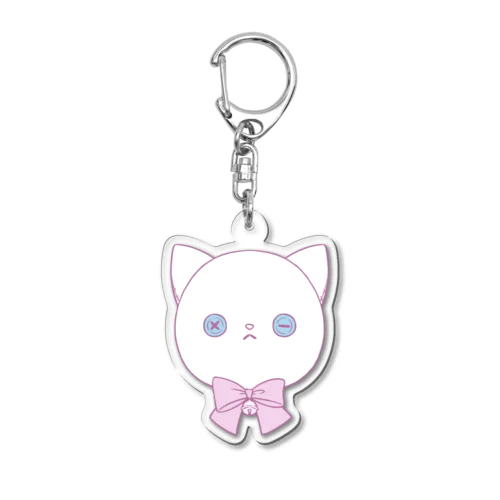 Say it's cute(猫のぬいぐるみ) Acrylic Key Chain