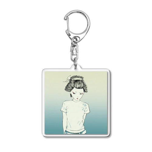 『平成舞妓』 Acrylic Key Chain