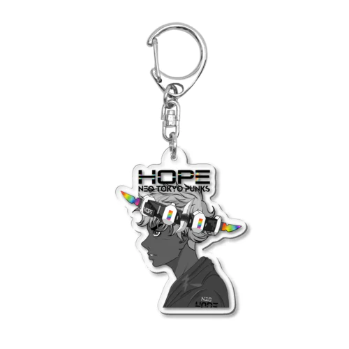 NTP Guild HOPE - Statue of Liberty Punks / Man Acrylic Key Chain