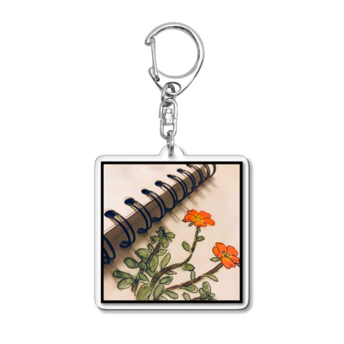 小さな草花 Acrylic Key Chain