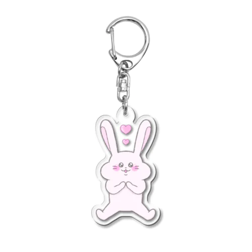 ウサピョン Acrylic Key Chain