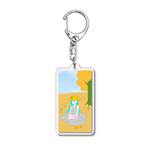 ナチュラル Acrylic Key Chain