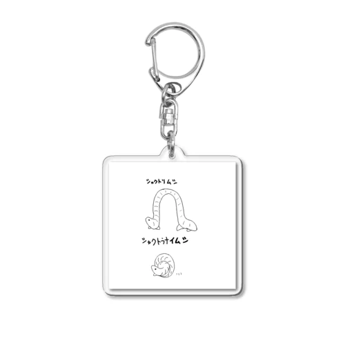 シャクトリムシ Acrylic Key Chain