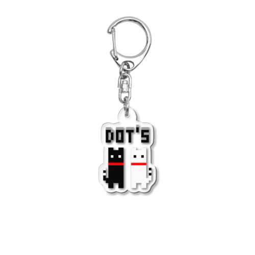 DOT CAT'S アクリルキーホルダー Acrylic Key Chain