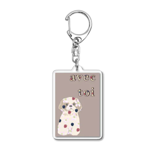 avec toi ver2 Acrylic Key Chain