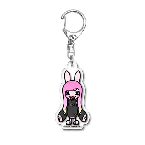 ウサギ(仮)Ena.ver Acrylic Key Chain