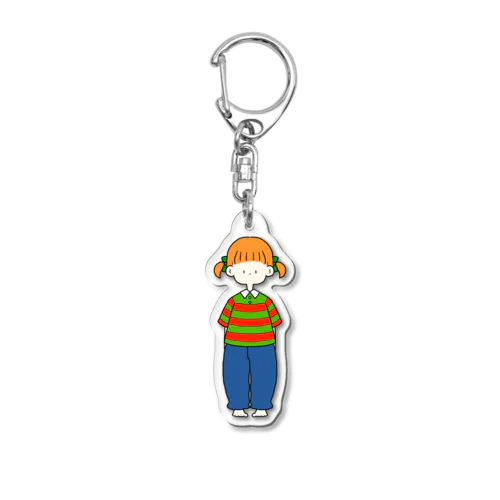 ボーダーちゃん０２ Acrylic Key Chain