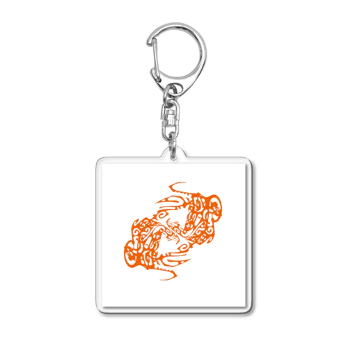 蝦 Acrylic Key Chain