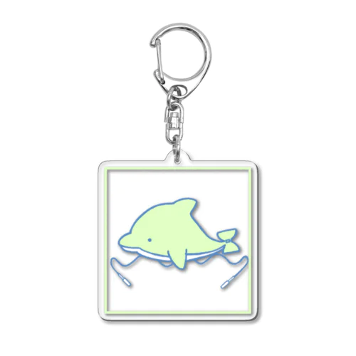 うみのいきものだわいわい_v2.0. Acrylic Key Chain