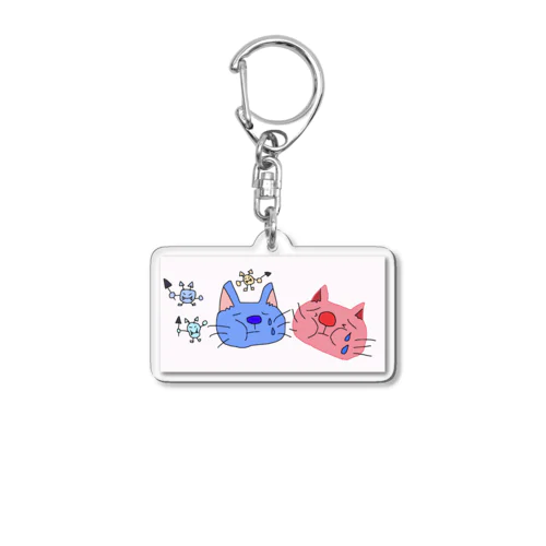 虫歯ニャン2 Acrylic Key Chain