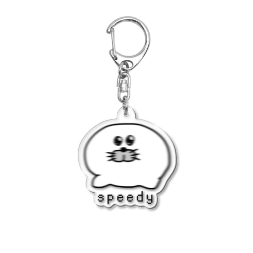 speedy（アザラシのキュウちゃん） アクリルキーホルダー