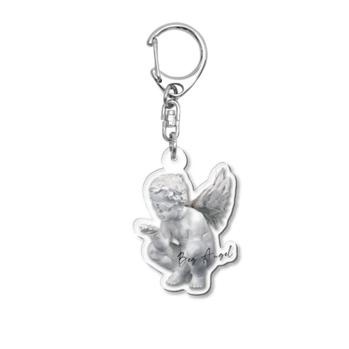 Beg Angel [おねだりエンジェル] Acrylic Key Chain