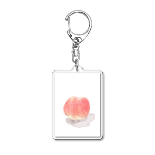 桃 Acrylic Key Chain
