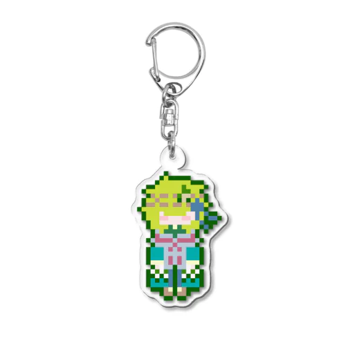 ドットノアオマティ：シンヤク Acrylic Key Chain