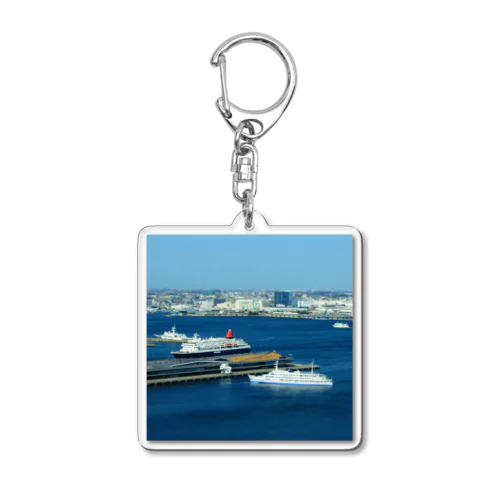 横浜 Acrylic Key Chain