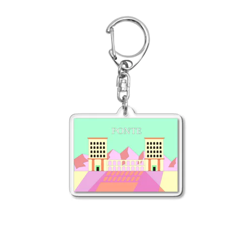 ponte2 Acrylic Key Chain