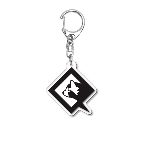 QooRedPanda Acrylic Key Chain