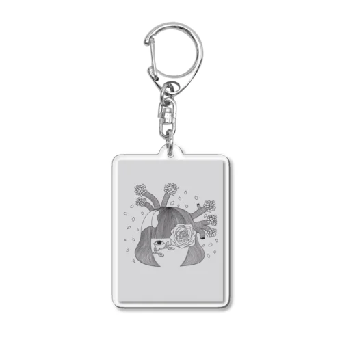 春 Acrylic Key Chain