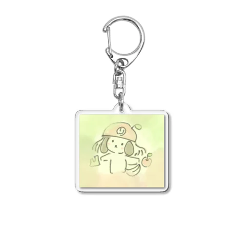 りんごいぬ Acrylic Key Chain