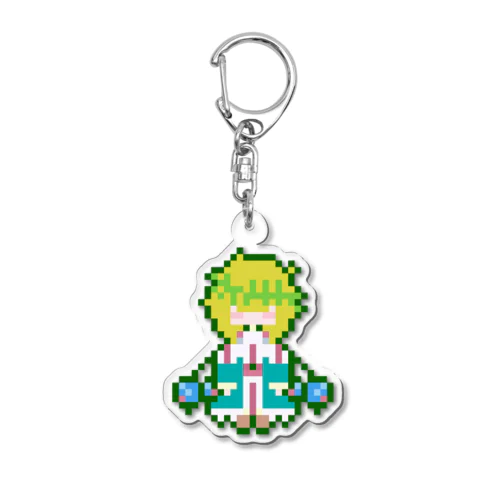 ドットノアオマティ：キュウヤク Acrylic Key Chain