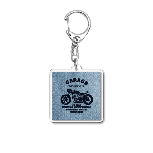 武骨なバイクデザイン(ブリーチ) Acrylic Key Chain