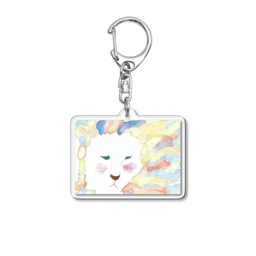 ライオン Acrylic Key Chain