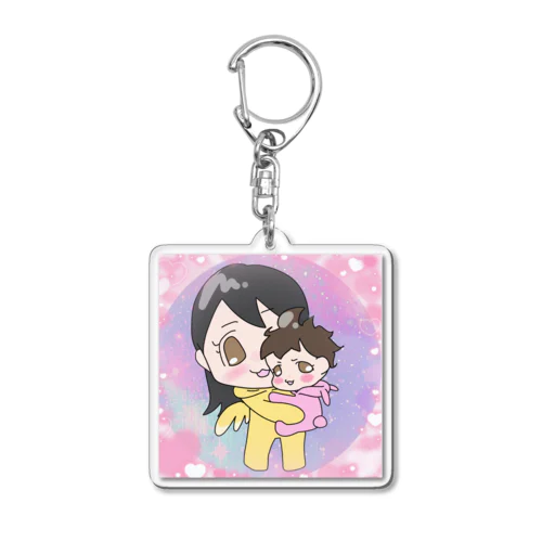 しふぉん＆むちこ Acrylic Key Chain