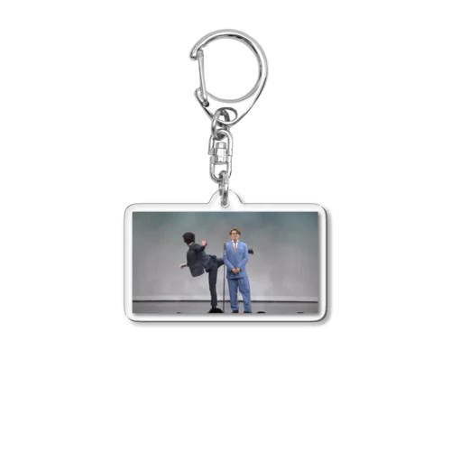 回し蹴りアクキー Acrylic Key Chain