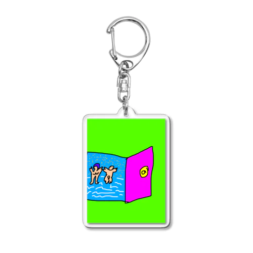 どこでもドア Acrylic Key Chain