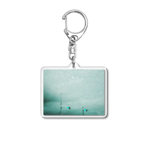 青信号 Acrylic Key Chain