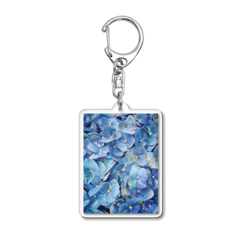 紫陽花4 Acrylic Key Chain