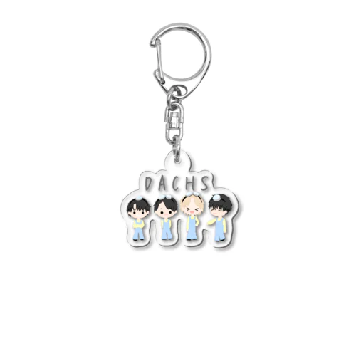 ミニオンDACHS Acrylic Key Chain