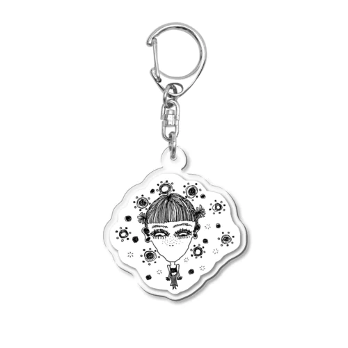 ⓖⓘⓡⓛ Acrylic Key Chain