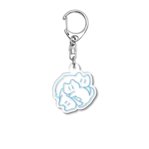 ねこちゃん Acrylic Key Chain