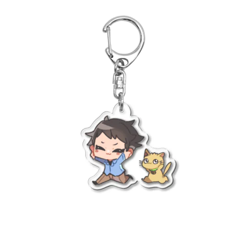 ちびにゃん Acrylic Key Chain