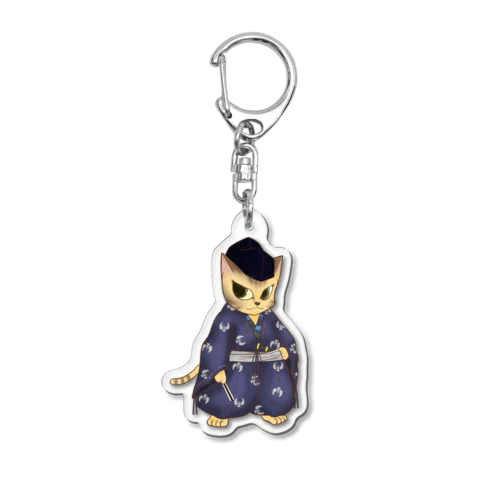 鎌倉殿の13猫＋ : 三浦義村 Acrylic Key Chain